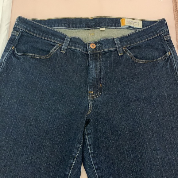 Gap 1969 stretch mid rise long and lean flared jeans size 12 long - Picture 4 of 5